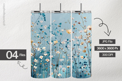 Meadow Mist Digital Papers - 04 Variations Product Image 2