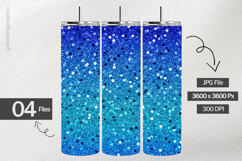 Ocean Glitter Digital Papers - 04 variations Product Image 2