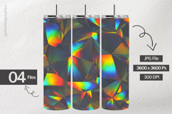 Geometric Prism Digital Papers - 04 Variations Product Image 2