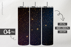 Night Glitter Digital Papers - 04 Variations Product Image 2
