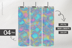 Iridescent Sky Bubbles Digital Papers - 04 Variations Product Image 2