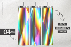 Iridescent Glow Digital Papers - 04 variation Product Image 2