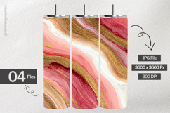 Blush Gold Marble Digital Papers - 04 Variations Product Image 2
