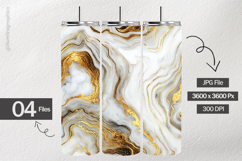 Fluid Gold Onyx Digital Papers - 04 Variations Product Image 2