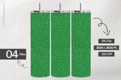 Shamrock Glitter Digital Papers - 04 variations Product Image 2