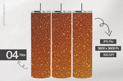 Copper Glitter Digital Papers - 04 variations Product Image 2