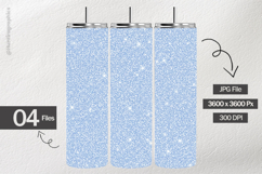 Blue Glitter Digital Papers - 04 Variations Product Image 2