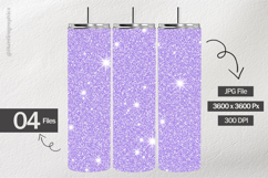 Purple Glitter Digital Papers - 04 Variations Product Image 2