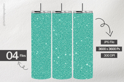 Green sparkle Glitter Digital Papers - 04 Variations Product Image 2