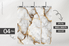 Ivory Kintsugi Digital Papers - 04 variations Product Image 2