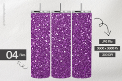 Purpe Glitter Shades Digital Papers - 04 variations Product Image 2