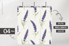 Lavender Flower Digital Papers - 04 Variations Product Image 2