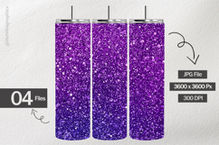 Amethyst Sparkle Digital Papers - 04 variations Product Image 2
