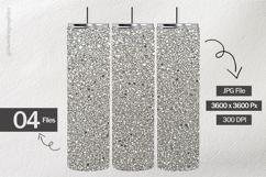 Gray Glitter Digital Papers - 04 variations Product Image 2