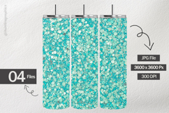 Mint Confetti Digital Papers - 04 variations Product Image 2