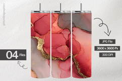 Blush Gold Marble Digital Papers - 04 Variations Product Image 2