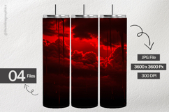 Bloody Rain Digital Papers - 04 Variations Product Image 2