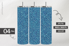 Cerulean Frost Sparkle Digital Papers - 04 variations Product Image 2