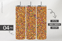 Confetti Gold Digital Papers - 04 variations Product Image 2