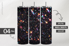 Chunky Silver Glitter Digital Papers - 04 variations Product Image 2