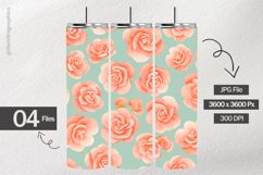 Begonia Bloom Digital Papers - 04 Variations Product Image 2