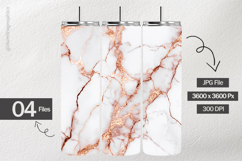 Golden Ember Marble Digital Papers - 04 Variations Product Image 2