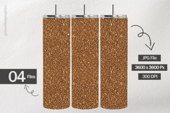 Champagne Glitter Digital Papers - 04 variations Product Image 2