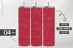 Pink Confetti Glitter Digital Papers - 04 variations Product Image 2