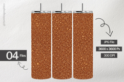 Copper Glitter Digital Papers - 04 variations Product Image 2