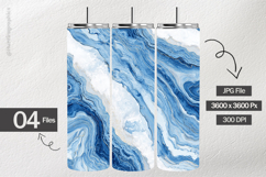 Ocean Waves Digital Papers - 04 variations Product Image 2