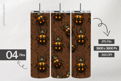 Brown Beetle Digital Papers - 04 Variations Product Image 2