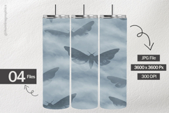 Moth Shadow Digital Papers - 04 Variations Product Image 2