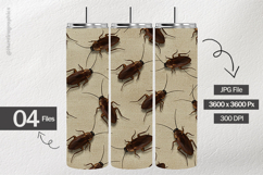 Cockroach Scatter Digital Papers - 04 Variations Product Image 2