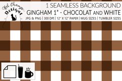 Digital paper scrapbooking origami chocolat brown white chessboard gingham square sublimation mugs tumblers