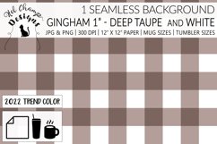 Digital paper scrapbooking origami Deep Taupe white chessboard gingham square sublimation mugs tumblers