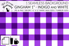 Digital paper scrapbooking origami indigo white chessboard square sublimation mugs tumblers