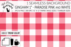 Digital paper scrapbooking origami paradise pink white chessboard gingham square sublimation mugs tumblers