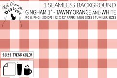 Digital paper scrapbooking origami tawny orange white chessboard gingham square sublimation mugs tumblers