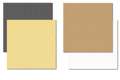 Neutral Digital Paper Pack, Beige Gray Yellow Backgrounds Product Image 2