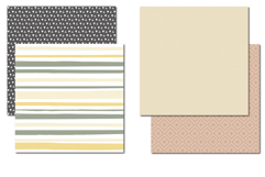 Neutral Digital Paper Pack, Beige Gray Yellow Backgrounds Product Image 4