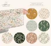 Wildflowers Aesthetics Seamless Patterns Digital Papers Product Image 3