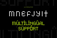 Digitalize - Digital Futuristic Techno Font Product Image 8