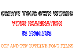 Distressed Urban Font Halloween Horror Typography Lettering Product Image 3