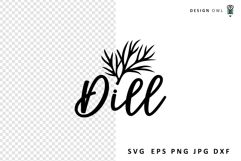 Herb Label SVG for Cricut