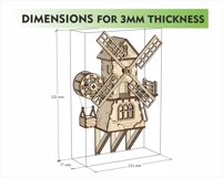 Wooden Wall House Decor Laser Cut Digital File Product Image 2