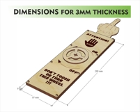 Adult content 18 - Humorous Laser Cut Sign SVG Product Image 2