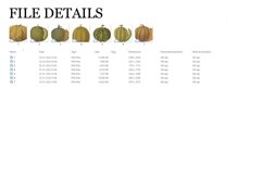 Melons Vintage Vegetable Botanical Clip Art Product Image 2