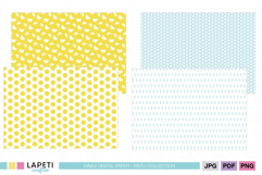 Soft pastel craft paper collection