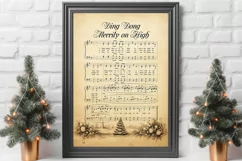 Christmas Carol Sheet Music, Christmas Sheet Music Printable Product Image 2