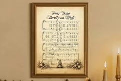 Christmas Carol Sheet Music, Christmas Sheet Music Printable Product Image 3